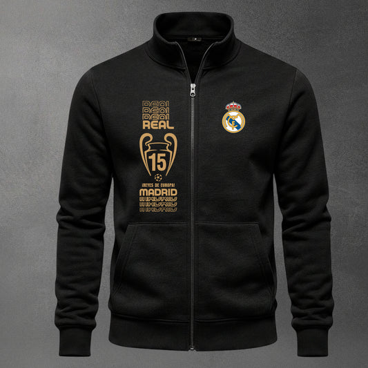 Buzo Cuello Alto Real Madrid Bordado