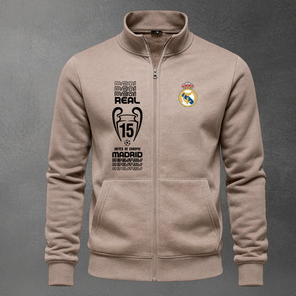 Buzo Cuello Alto Real Madrid Bordado